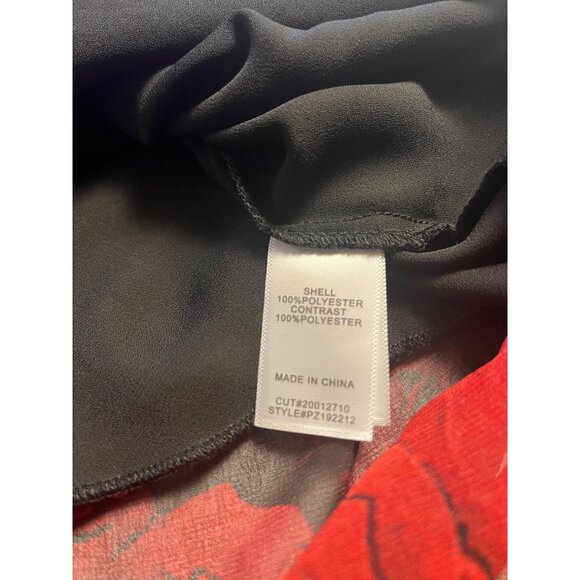 NWT-Premier Amour Womens Long Sleeve Floral Maxi Dress Size 10 dark romantic - Picture 5 of 15